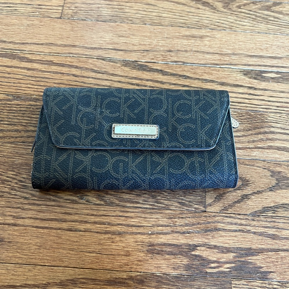 Calvin Klein Monogram Brown Wallet